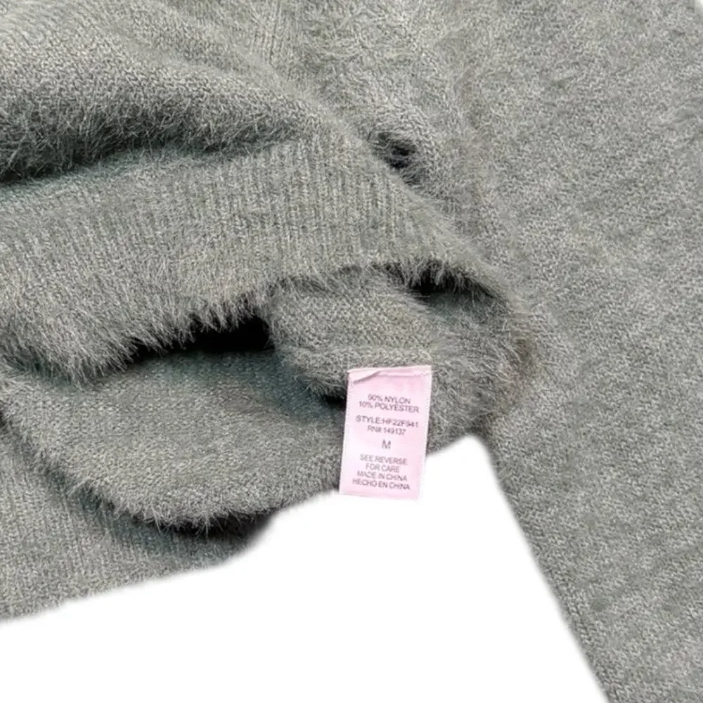 HYFVE Green Cropped Turtleneck Sweater - Size Medium - Picture 3 of 7